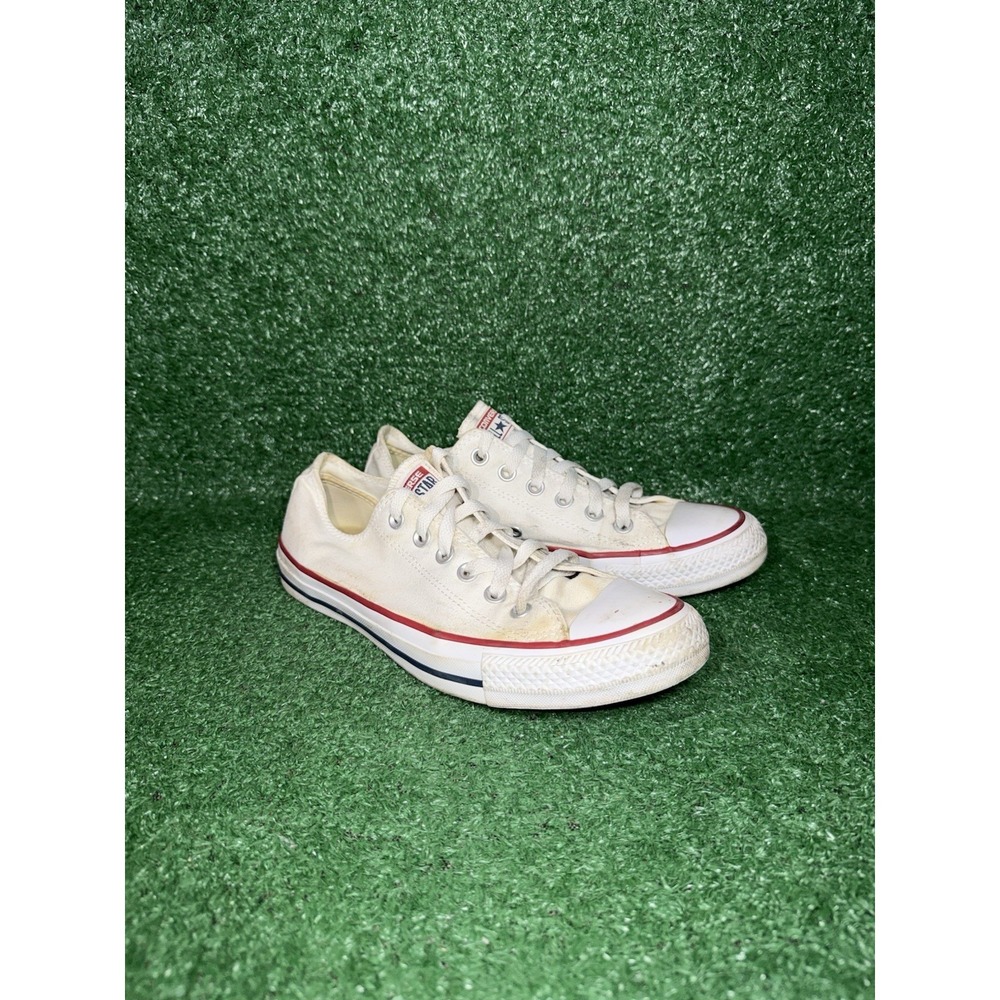 Converse Chuck Taylor All Star Women Size 8.5 White Casual Shoe Skate Sneakers - Picture 2 of 9
